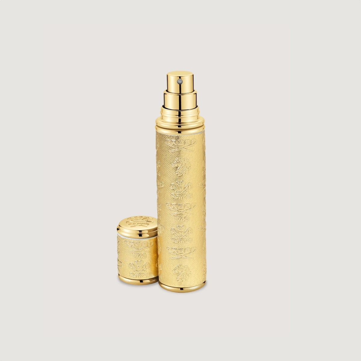 Refillable Travel Perfume Atomizer 10ml - Gold/Gold